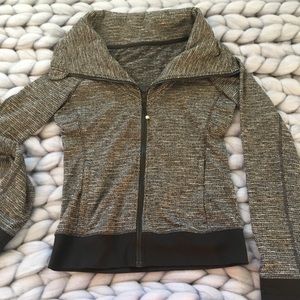 Lululemon zip front sweater